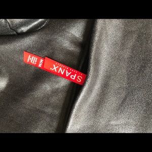Spanx leather like leggings